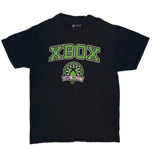 Xbox Gaming University 2001 Y2K Gamer Black Tshirt - S